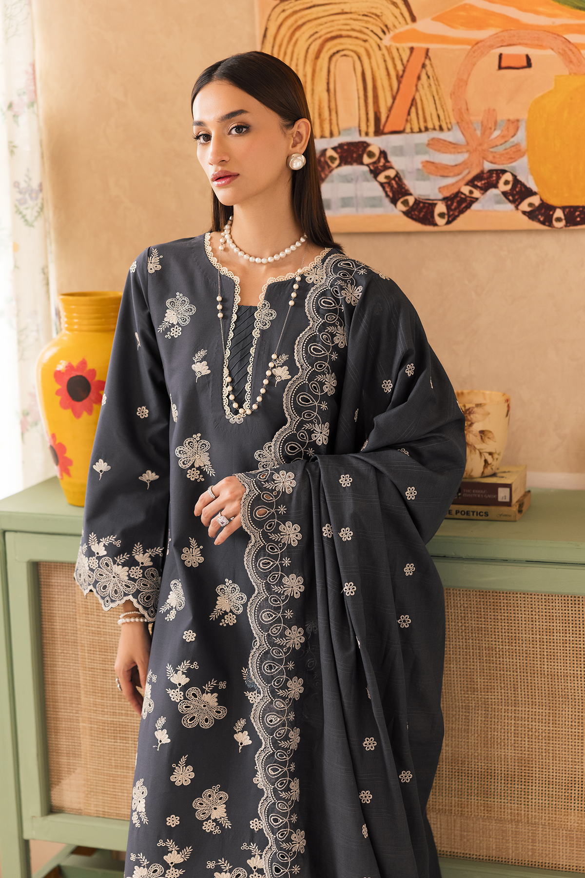 Rajbari | Nissa Chikankari Exclusive | Exclusive 01 - by Libayah - Registered Vendor of : Rajbari - 100% Original Designer Dress