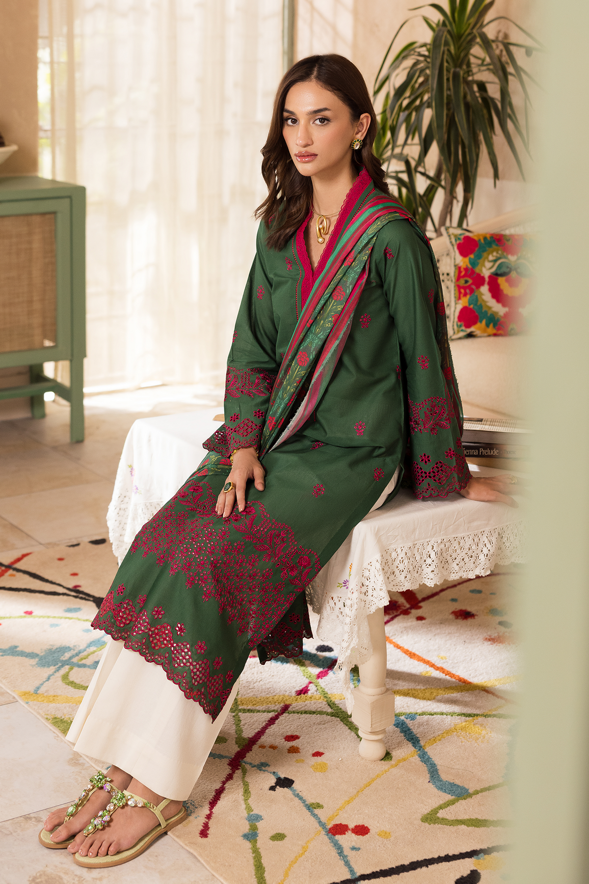 Rajbari | Nissa Chikankari Exclusive | Exclusive 08 - by Libayah - Registered Vendor of : Rajbari - 100% Original Designer Dress