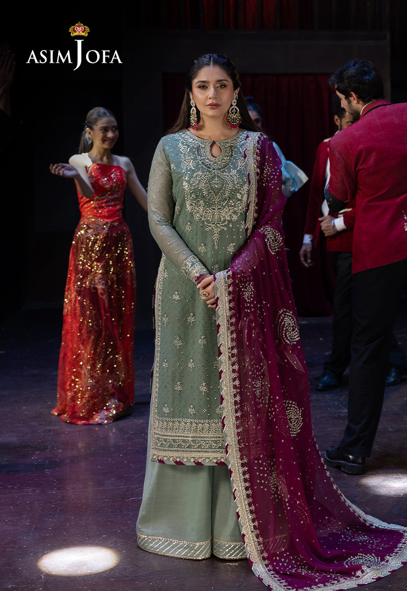 Asim Jofa | Luxury Festive Rejoice | AJLFF-13 by Asim Jofa - Designer Dress - Type: Ladies Clothes - Available at Libayah - 100% Original
