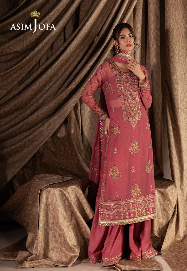 Asim Jofa | Izel Luxury Collection |AJIZL-14 by Asim Jofa - Designer Dress  - Type : Ladies Clothes - Available at Libayah - 100% Original 