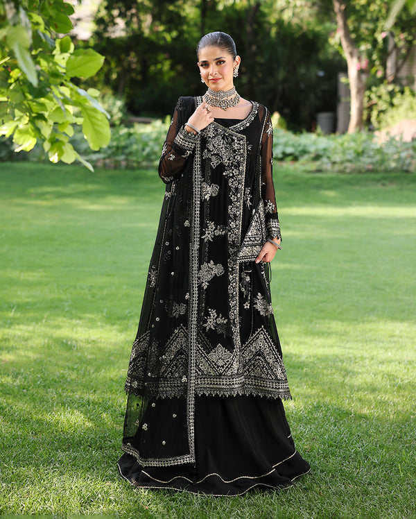 Roheenaz | Aangan Chiffon Collection 25 | Zyrah by Roheenaz - Designer Dress  - Type : Ladies Clothes - Available at Libayah - 100% Original 