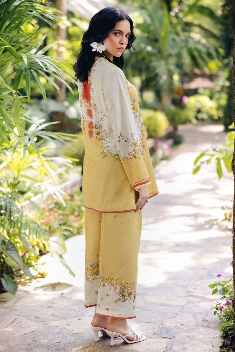 Qalamkar | Printed Co Ords 25 | OP-04 Tena by Qalamkar - Designer Dress - Type: Ladies Clothes - Available at Libayah - 100% Original