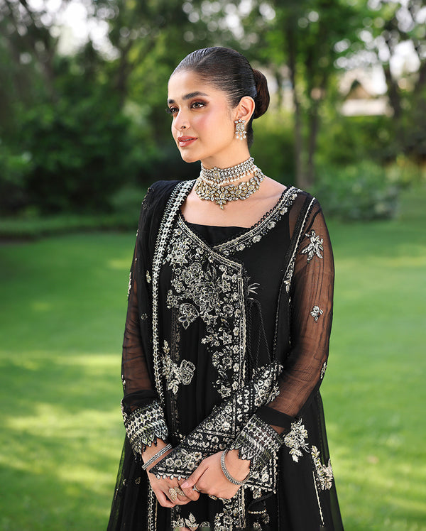Roheenaz | Aangan Chiffon Collection 25 | Zyrah by Roheenaz - Designer Dress  - Type : Ladies Clothes - Available at Libayah - 100% Original 