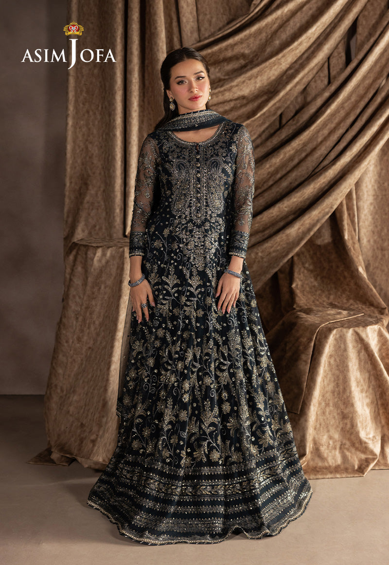Asim Jofa | Izel Luxury Collection | AJIZL-09 by Asim Jofa - Designer Dress  - Type : Ladies Clothes - Available at Libayah - 100% Original 