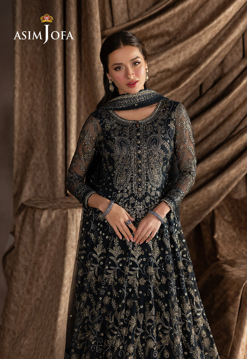 Asim Jofa | Izel Luxury Collection | AJIZL-09 by Asim Jofa - Designer Dress  - Type : Ladies Clothes - Available at Libayah - 100% Original 