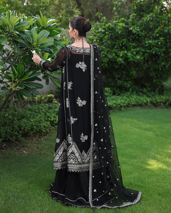 Roheenaz | Aangan Chiffon Collection 25 | Zyrah by Roheenaz - Designer Dress  - Type : Ladies Clothes - Available at Libayah - 100% Original 