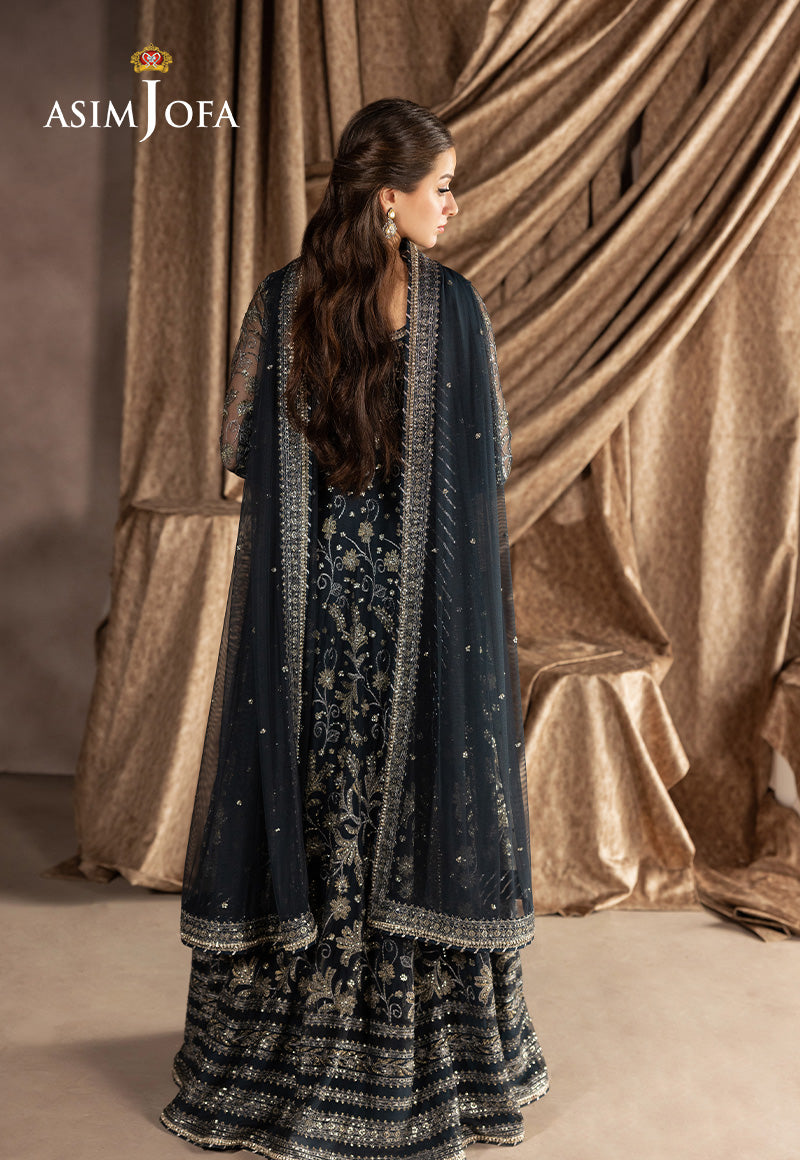 Asim Jofa | Izel Luxury Collection | AJIZL-09 by Asim Jofa - Designer Dress  - Type : Ladies Clothes - Available at Libayah - 100% Original 