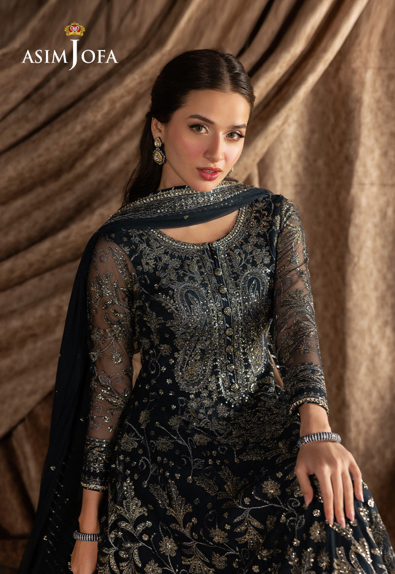 Asim Jofa | Izel Luxury Collection | AJIZL-09 by Asim Jofa - Designer Dress  - Type : Ladies Clothes - Available at Libayah - 100% Original 