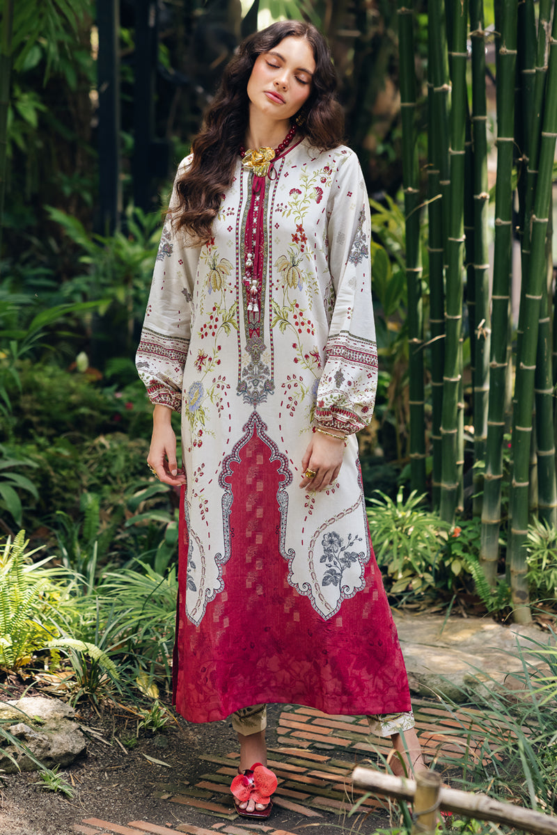 Qalamkar | Printed Co Ords 25 | OP-01 Lapo by Qalamkar - Designer Dress - Type: Ladies Clothes - Available at Libayah - 100% Original