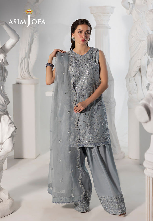 Asim Jofa | Izel Luxury Collection | AJIZL-17 by Asim Jofa - Designer Dress  - Type : Ladies Clothes - Available at Libayah - 100% Original 