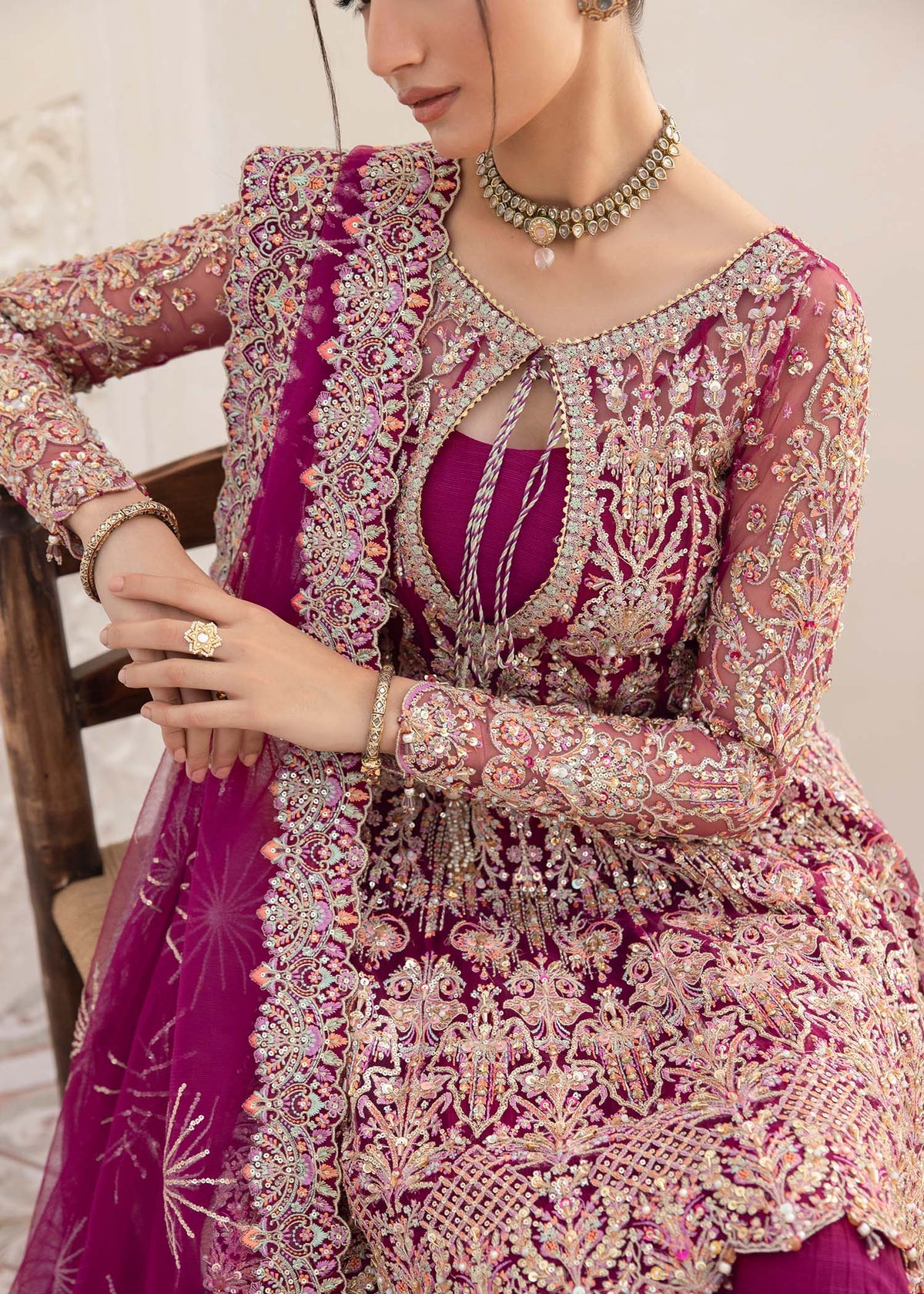 Kanwal Malik | Mirha Eid Luxury Pret 25 | Kaira by Kanwal Malik - Designer Dress - Type: Ladies Clothes - Available at Libayah - 100% Original