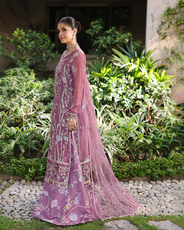 Roheenaz | Aangan Chiffon Collection 25 | Arooj by Roheenaz - Designer Dress  - Type : Ladies Clothes - Available at Libayah - 100% Original 