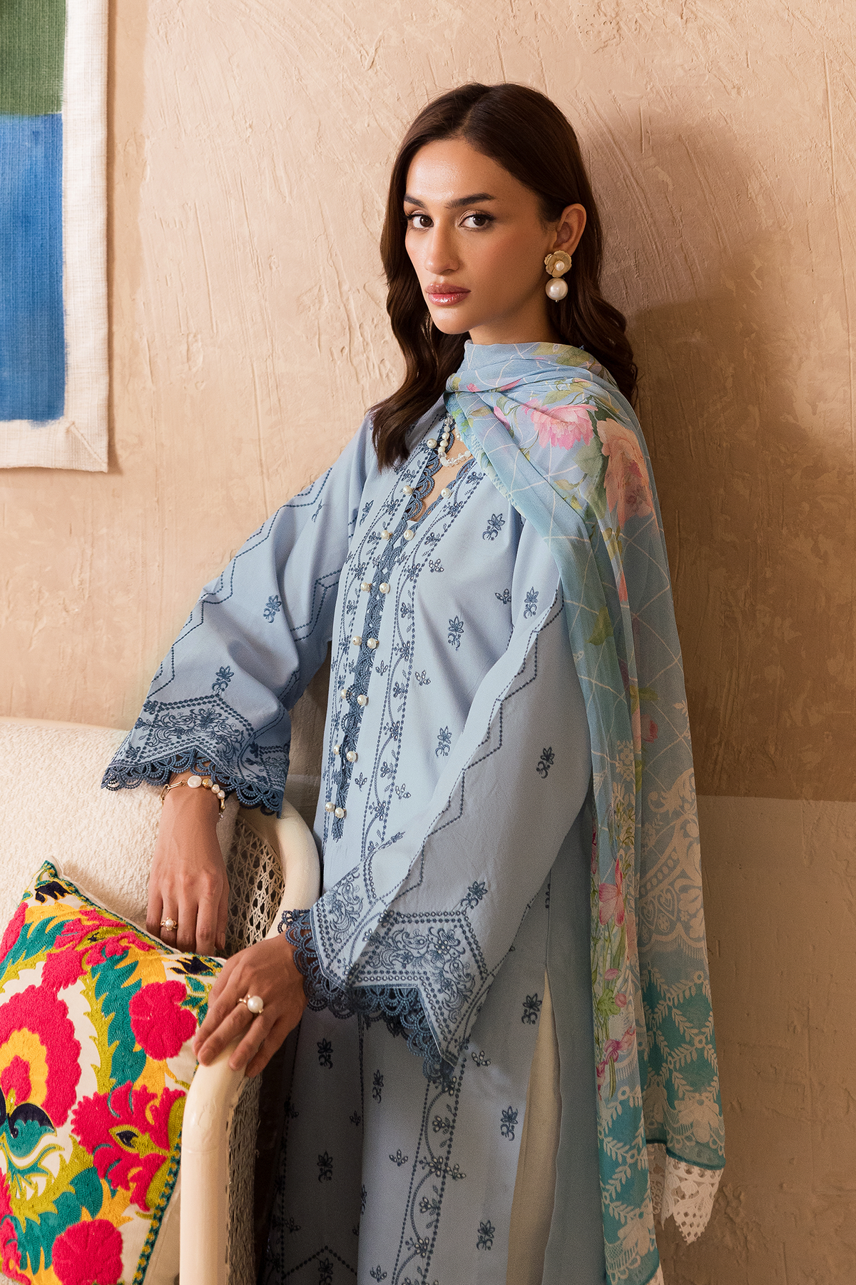 Rajbari | Nissa Chikankari Exclusive | Exclusive 12 - by Libayah - Registered Vendor of : Rajbari - 100% Original Designer Dress