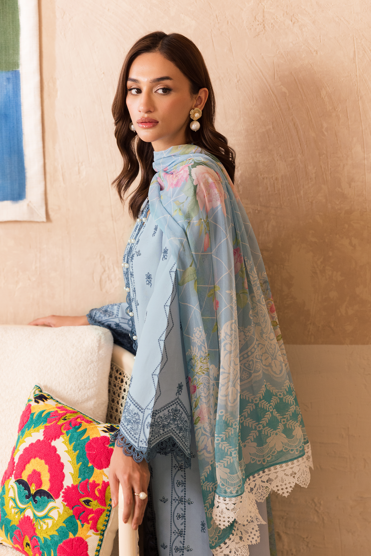 Rajbari | Nissa Chikankari Exclusive | Exclusive 12 - by Libayah - Registered Vendor of : Rajbari - 100% Original Designer Dress