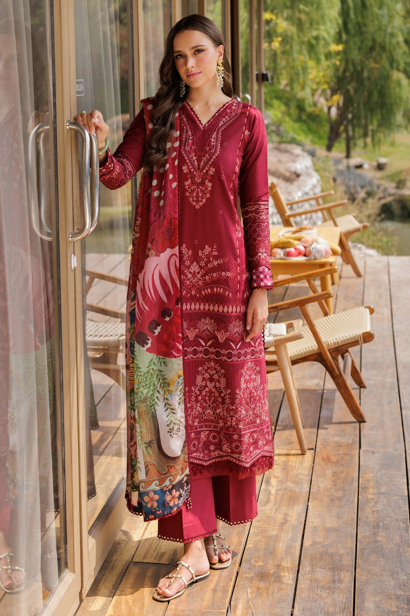 Xenia Formals | Luxury Lawn 25 | PAULA by Xenia Formals - Designer Dress - Type: Ladies Clothes - Available at Libayah - 100% Original