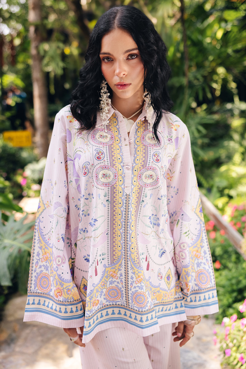 Qalamkar | Printed Co Ords 25 | OP-08 Ruhi by Qalamkar - Designer Dress - Type: Ladies Clothes - Available at Libayah - 100% Original