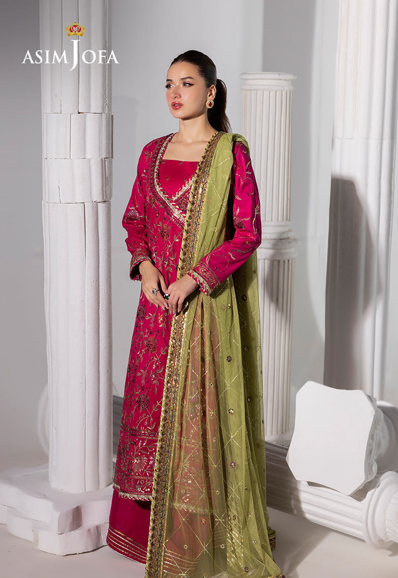 Asim Jofa | Izel Luxury Collection |AJIZL-06 by Asim Jofa - Designer Dress  - Type : Ladies Clothes - Available at Libayah - 100% Original 