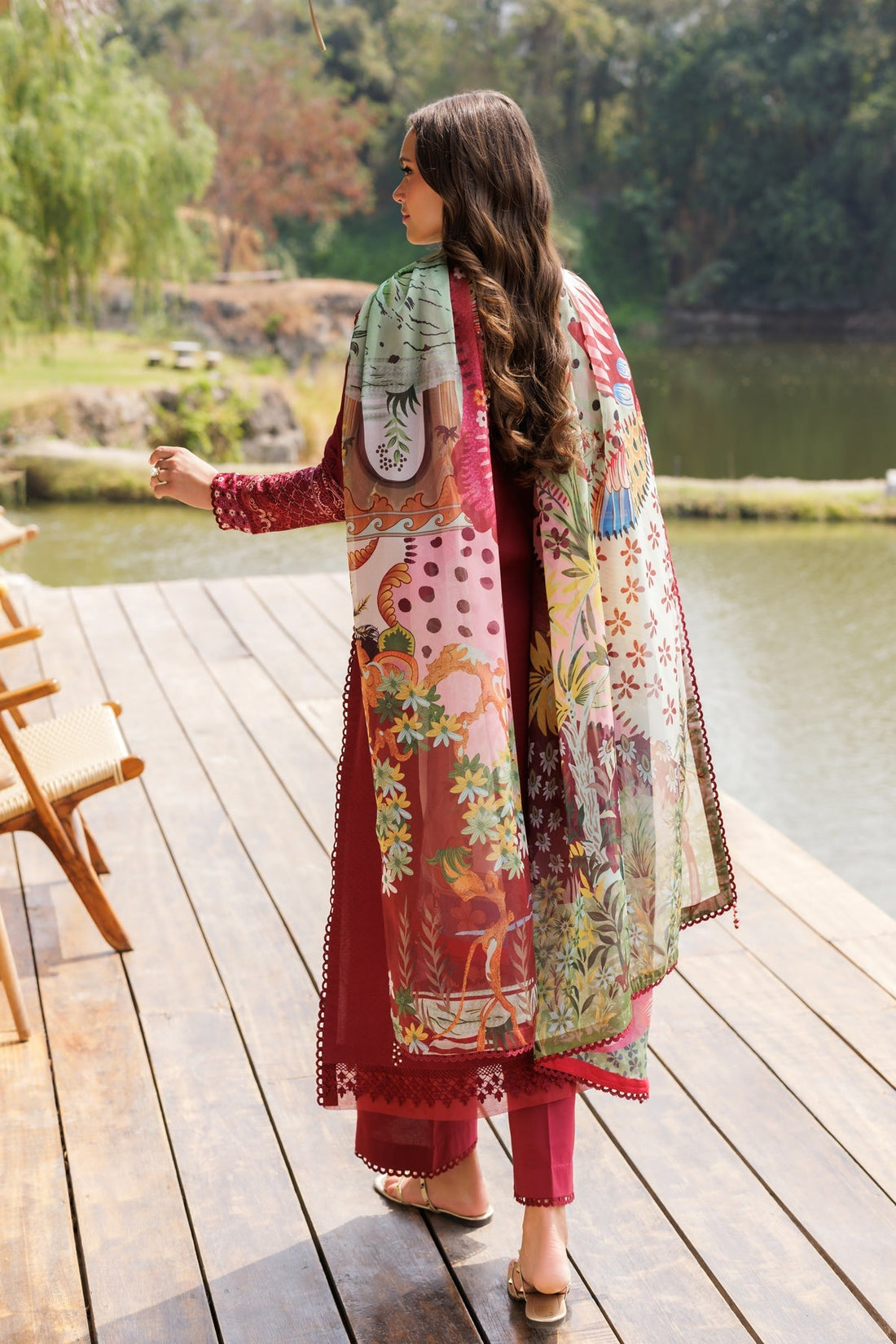 Xenia Formals | Luxury Lawn 25 | PAULA by Xenia Formals - Designer Dress - Type: Ladies Clothes - Available at Libayah - 100% Original