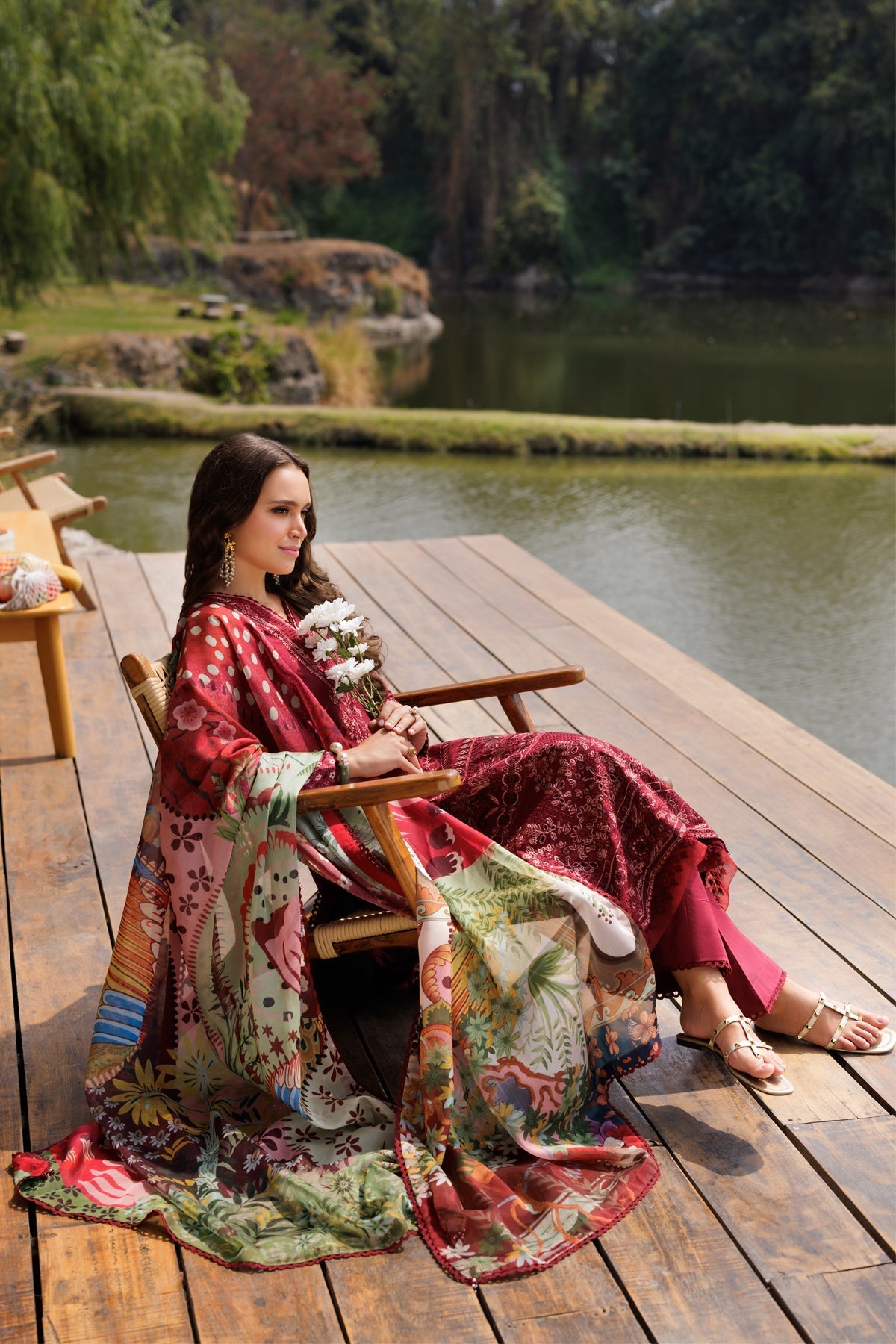 Xenia Formals | Luxury Lawn 25 | PAULA by Xenia Formals - Designer Dress - Type: Ladies Clothes - Available at Libayah - 100% Original