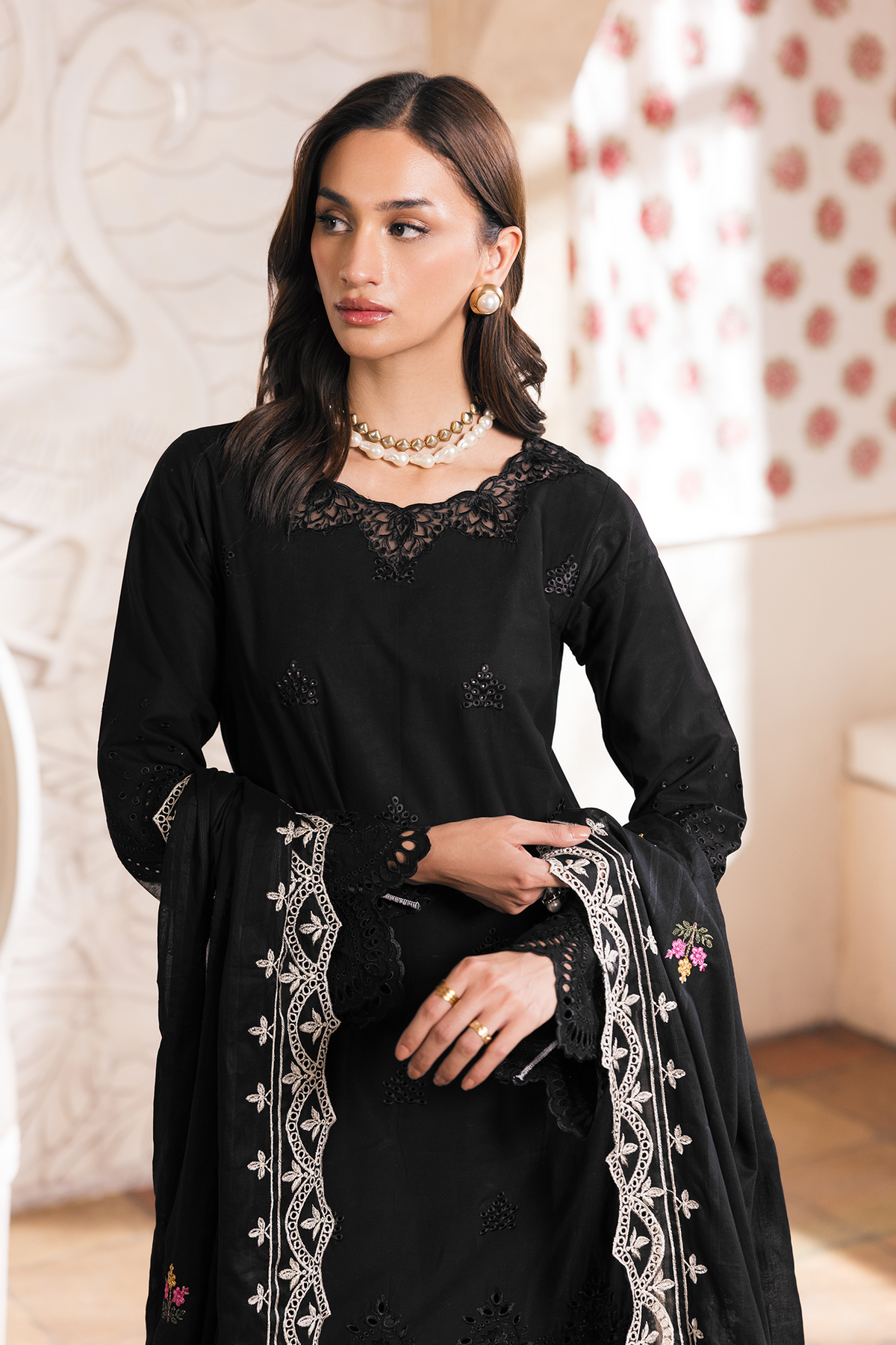 Rajbari | Nissa Chikankari Exclusive | Exclusive 11 - by Libayah - Registered Vendor of : Rajbari - 100% Original Designer Dress