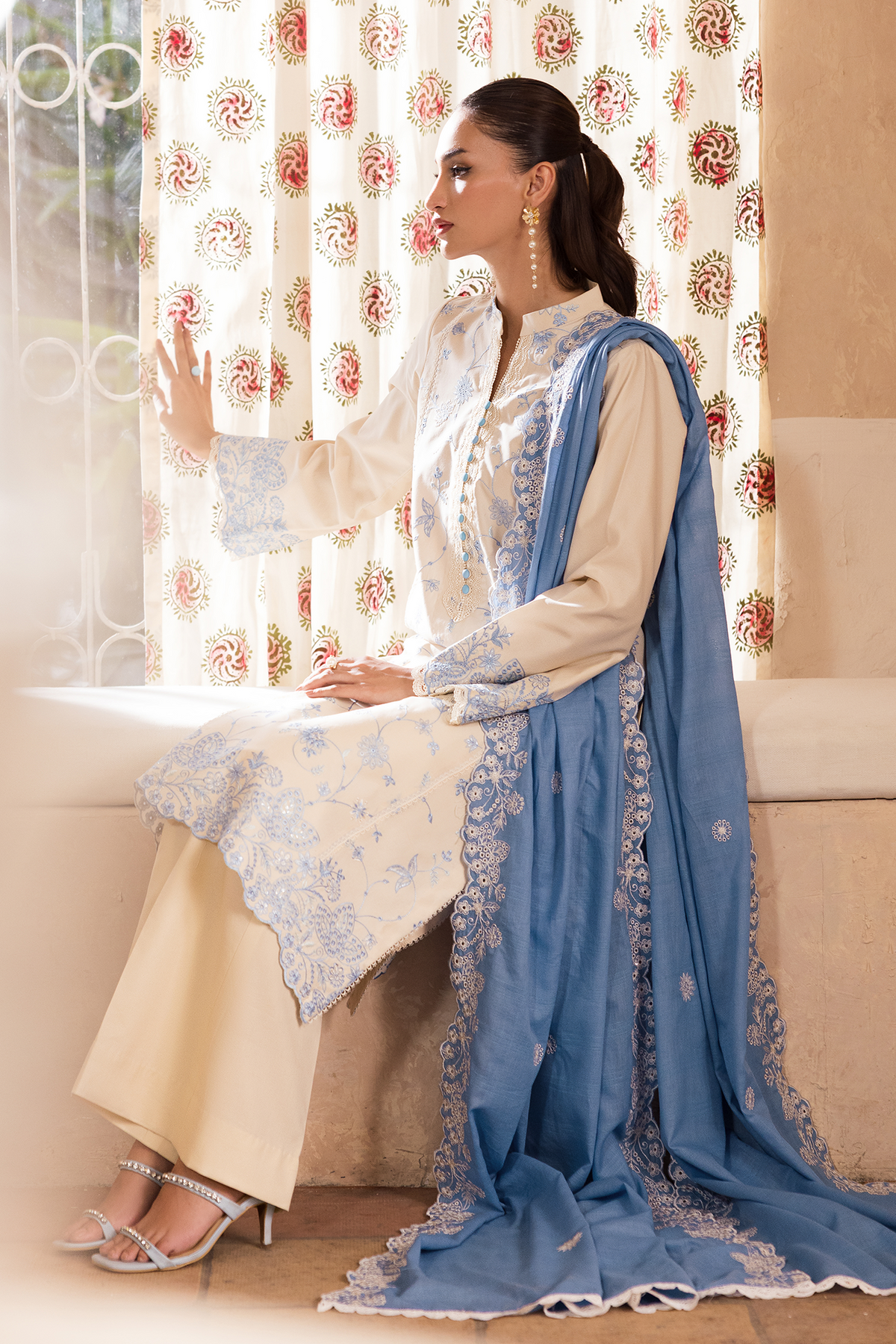 Rajbari | Nissa Chikankari Exclusive | Exclusive 02 - by Libayah - Registered Vendor of : Rajbari - 100% Original Designer Dress
