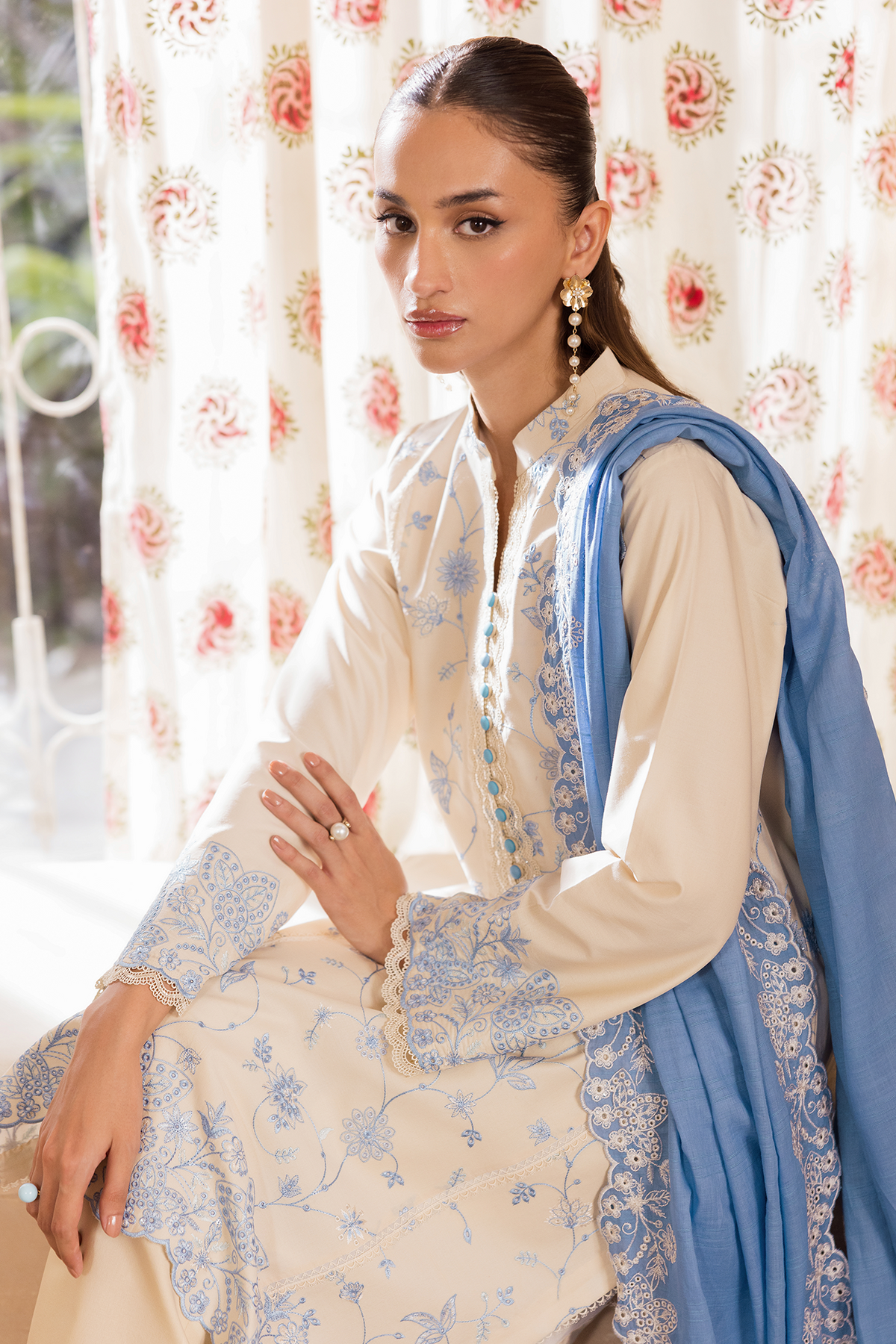 Rajbari | Nissa Chikankari Exclusive | Exclusive 02 - by Libayah - Registered Vendor of : Rajbari - 100% Original Designer Dress