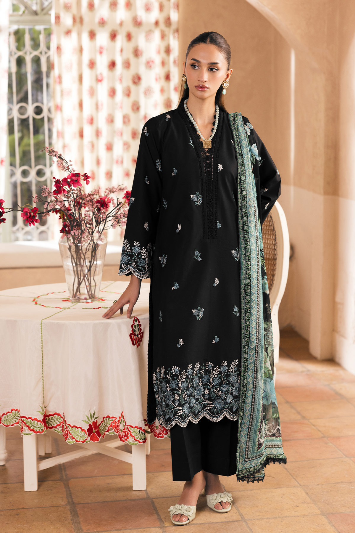 Rajbari | Nissa Chikankari Exclusive | Exclusive 05 - by Libayah - Registered Vendor of : Rajbari - 100% Original Designer Dress