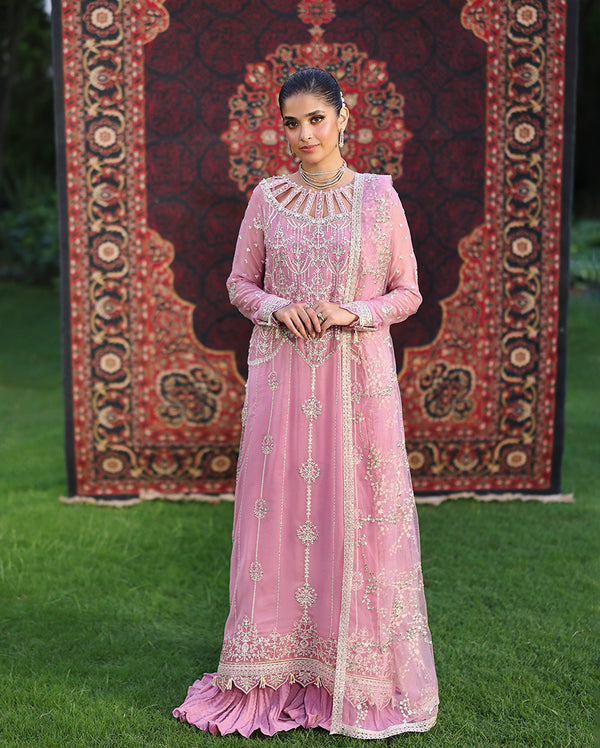 Roheenaz | Aangan Chiffon Collection 25 | Naaz by Roheenaz - Designer Dress  - Type : Ladies Clothes - Available at Libayah - 100% Original 