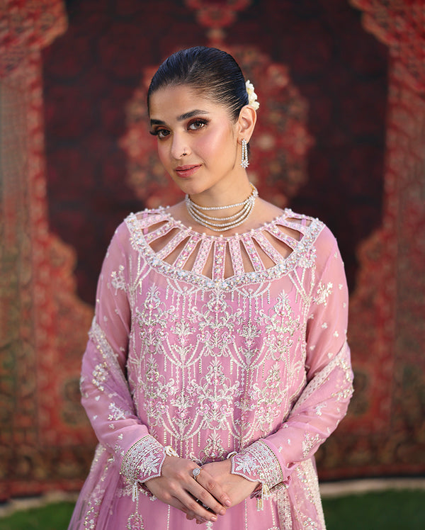 Roheenaz | Aangan Chiffon Collection 25 | Naaz by Roheenaz - Designer Dress  - Type : Ladies Clothes - Available at Libayah - 100% Original 