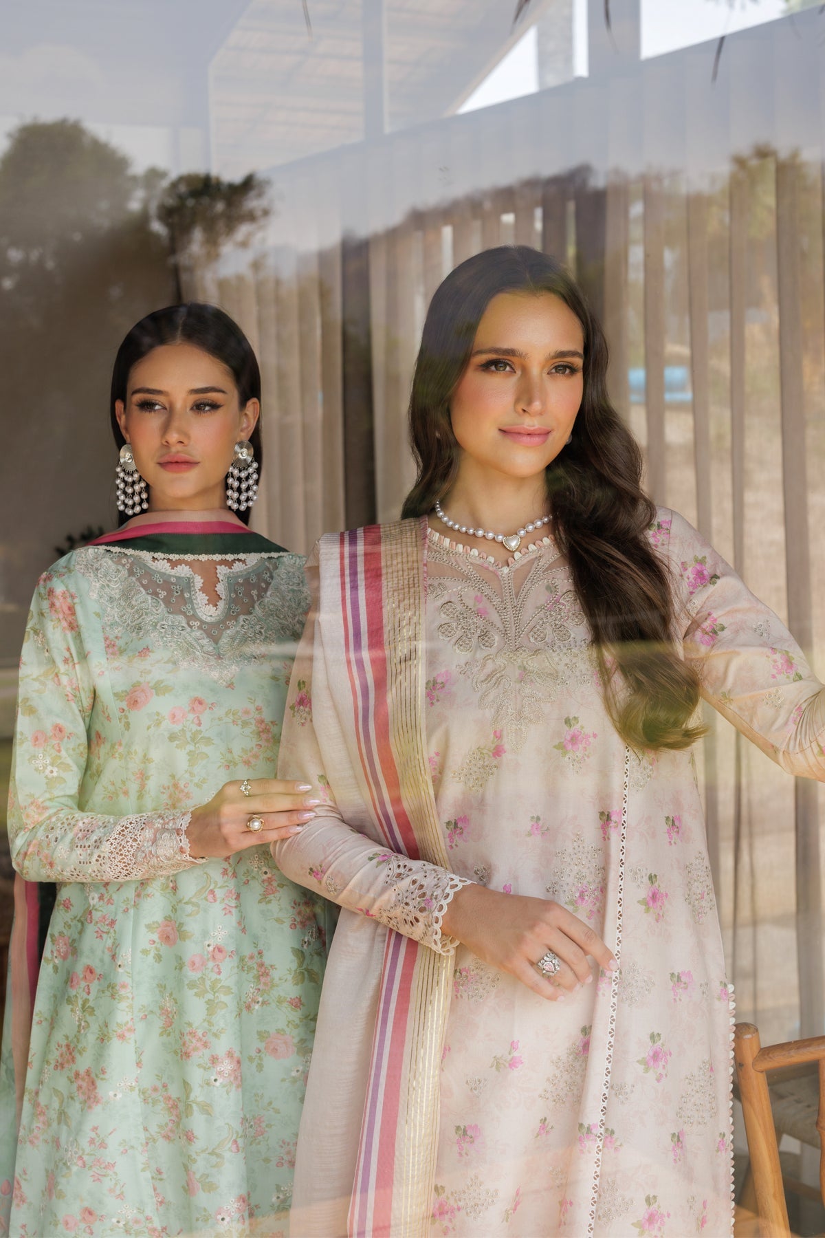 Xenia Formals | Luxury Lawn 25 | BARRIE by Xenia Formals - Designer Dress - Type: Ladies Clothes - Available at Libayah - 100% Original