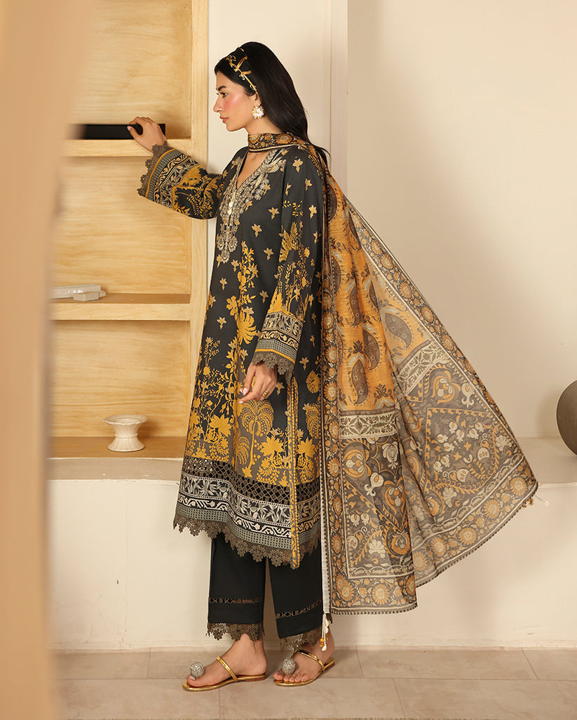 Roheenaz | Pareesa Cambric | Zimal by Roheenaz - Designer Dress  - Type : Ladies Clothes - Available at Libayah - 100% Original 
