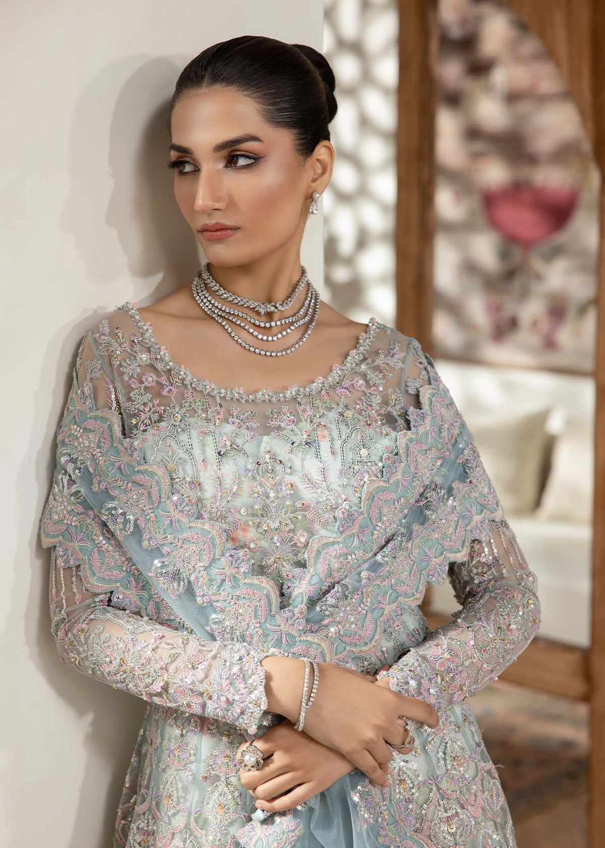 Kanwal Malik | Mirha Eid Luxury Pret 25 | Lily by Kanwal Malik - Designer Dress - Type: Ladies Clothes - Available at Libayah - 100% Original