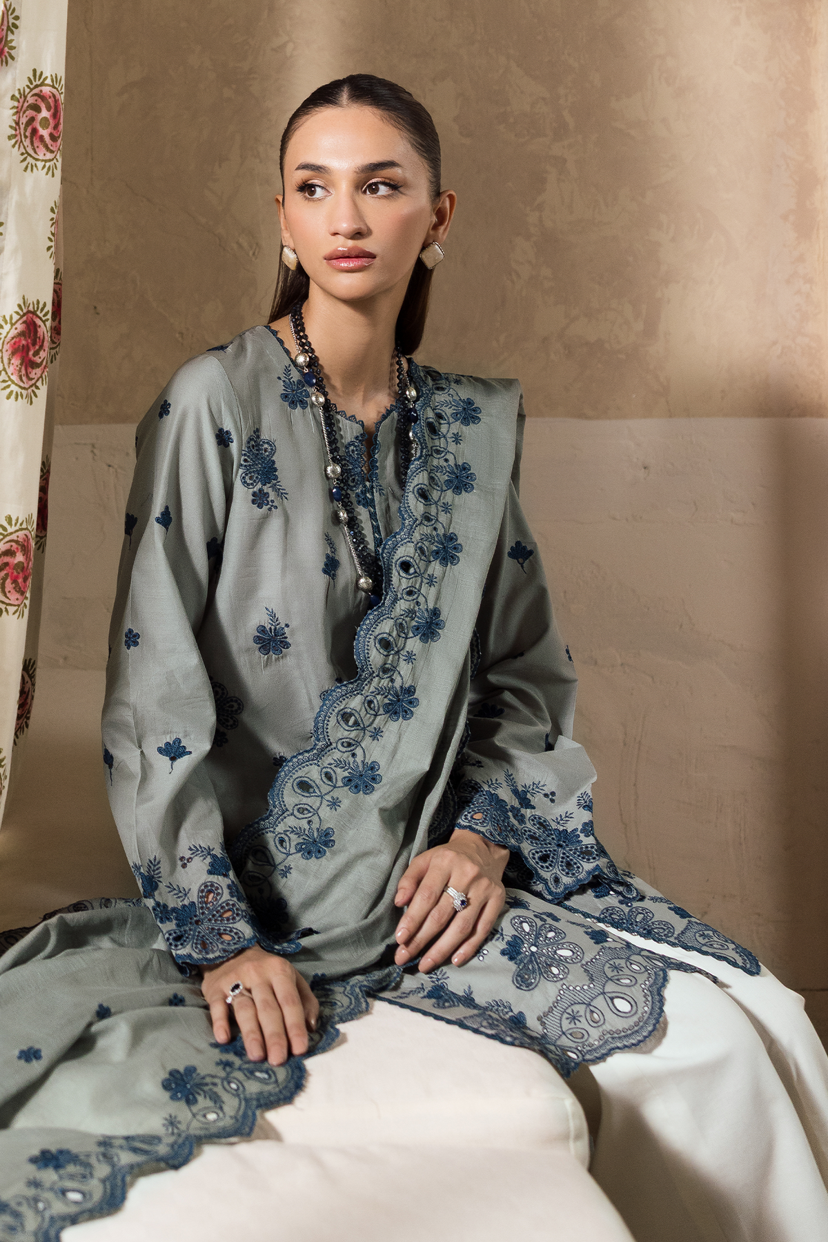 Rajbari | Nissa Chikankari Exclusive | Exclusive 10 - by Libayah - Registered Vendor of : Rajbari - 100% Original Designer Dress