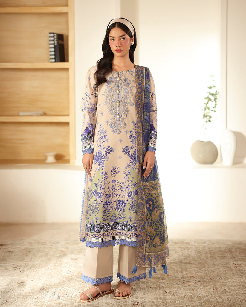 Roheenaz | Pareesa Cambric | Rumaisa by Roheenaz - Designer Dress  - Type : Ladies Clothes - Available at Libayah - 100% Original 