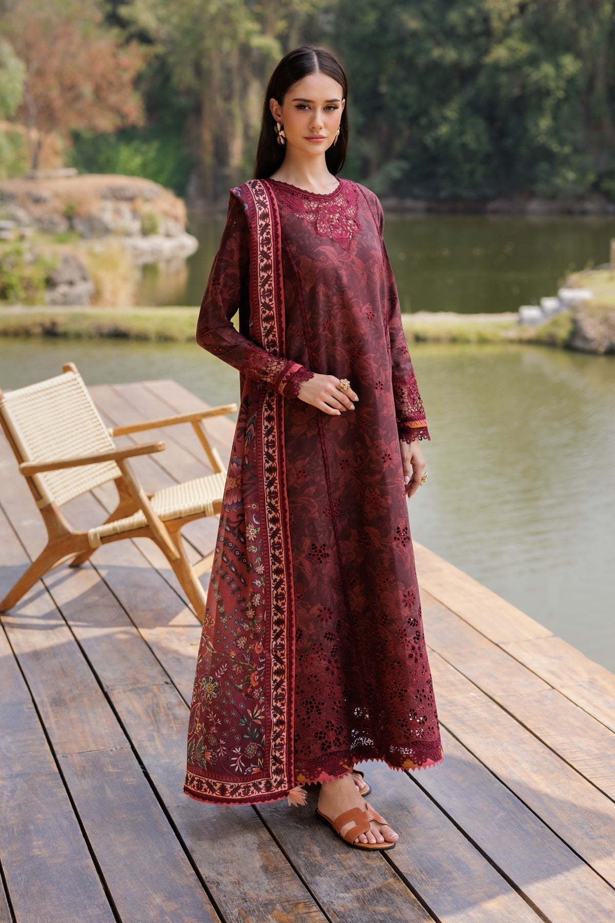 Xenia Formals | Luxury Lawn 25 | REEM by Xenia Formals - Designer Dress - Type: Ladies Clothes - Available at Libayah - 100% Original