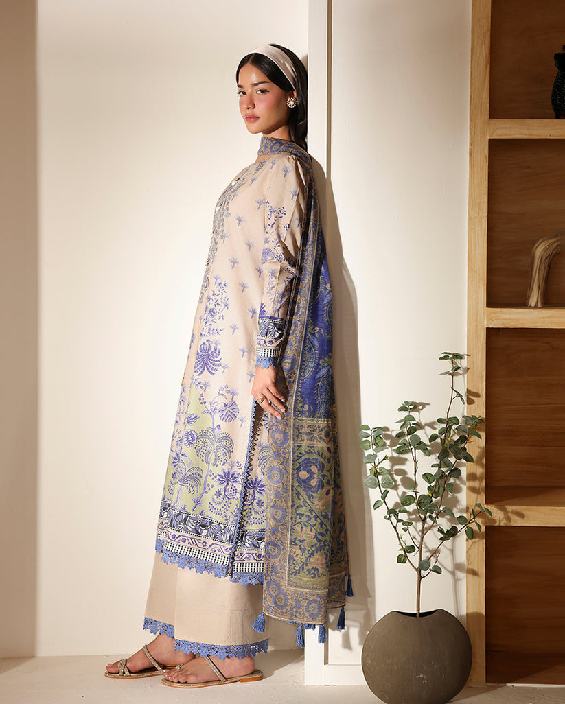 Roheenaz | Pareesa Cambric | Rumaisa by Roheenaz - Designer Dress  - Type : Ladies Clothes - Available at Libayah - 100% Original 