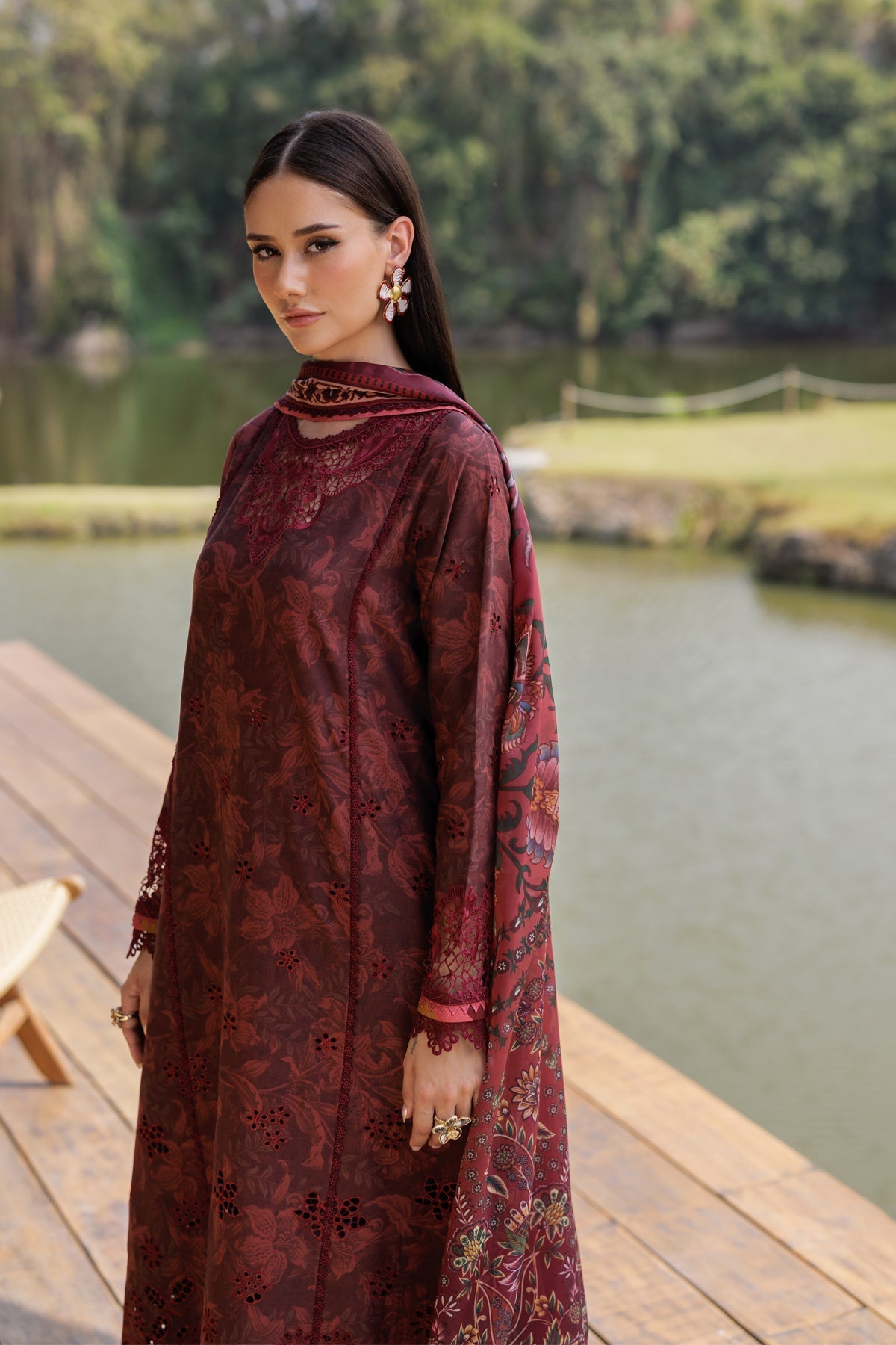 Xenia Formals | Luxury Lawn 25 | REEM by Xenia Formals - Designer Dress - Type: Ladies Clothes - Available at Libayah - 100% Original