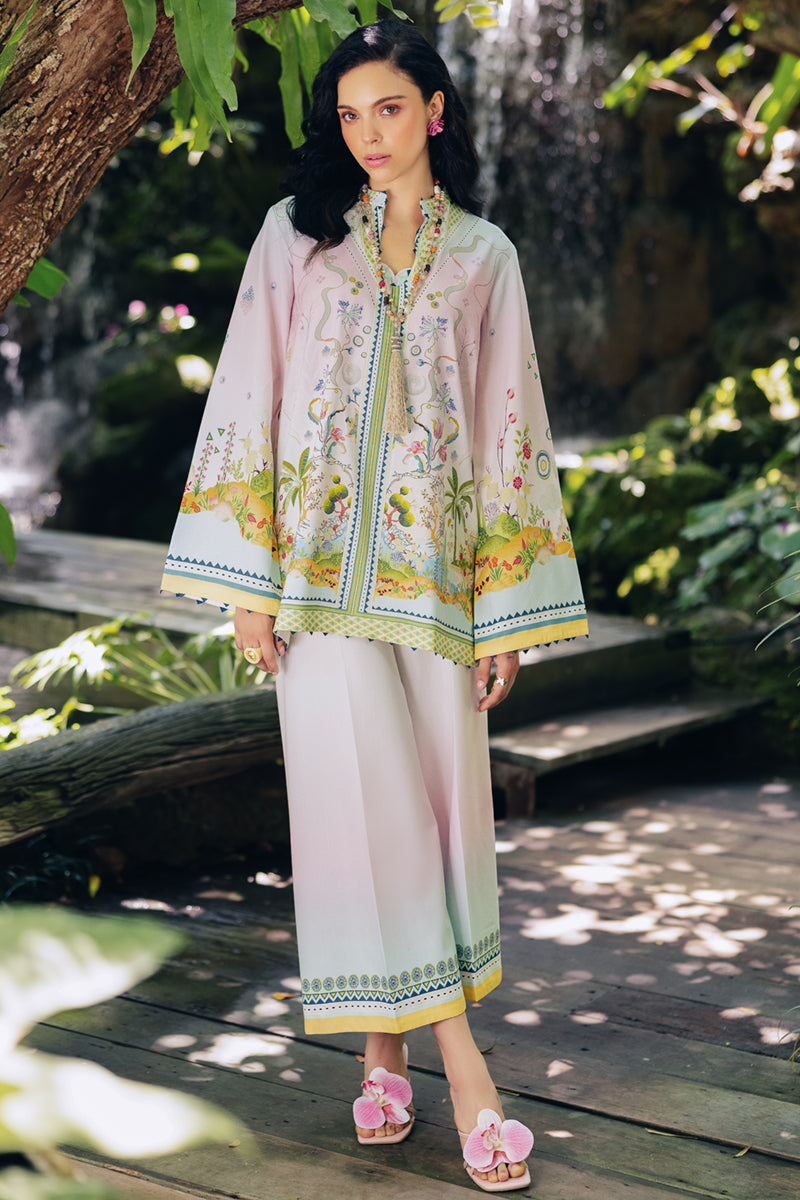 Qalamkar | Printed Co Ords 25 | OP-09 Sigr by Qalamkar - Designer Dress - Type: Ladies Clothes - Available at Libayah - 100% Original