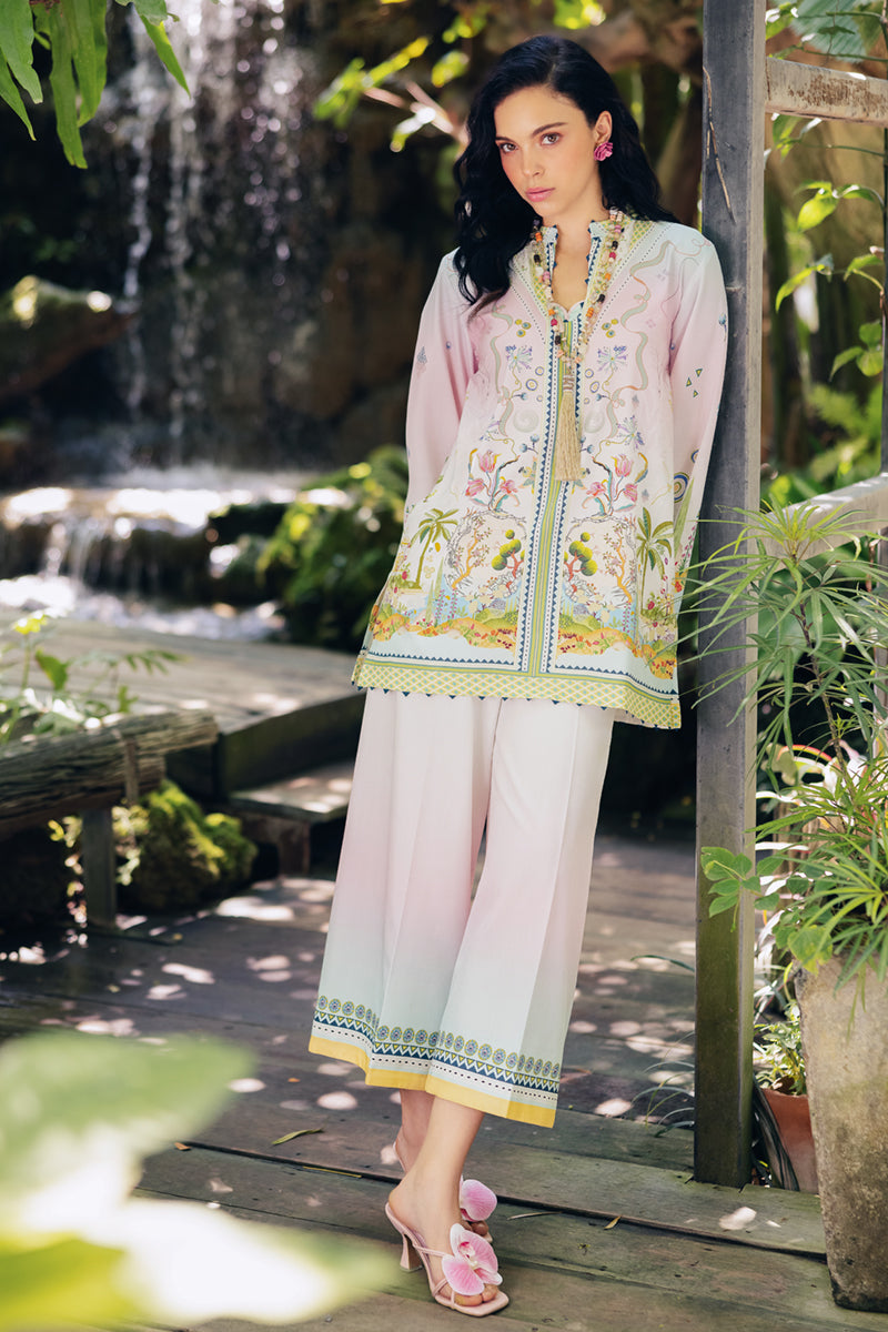 Qalamkar | Printed Co Ords 25 | OP-09 Sigr by Qalamkar - Designer Dress - Type: Ladies Clothes - Available at Libayah - 100% Original