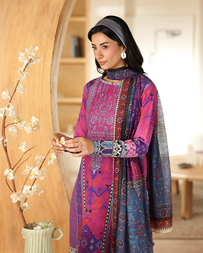 Roheenaz | Pareesa Cambric | Irha by Roheenaz - Designer Dress  - Type : Ladies Clothes - Available at Libayah - 100% Original 