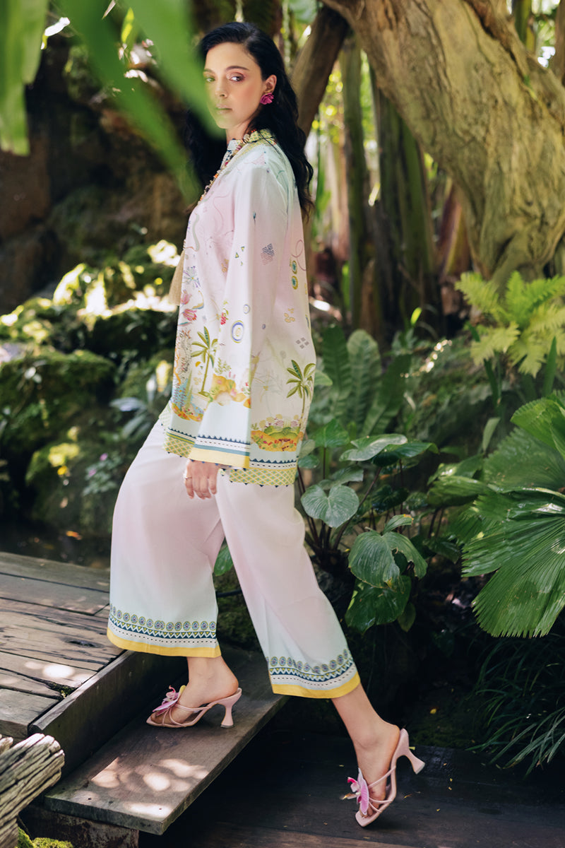 Qalamkar | Printed Co Ords 25 | OP-09 Sigr by Qalamkar - Designer Dress - Type: Ladies Clothes - Available at Libayah - 100% Original