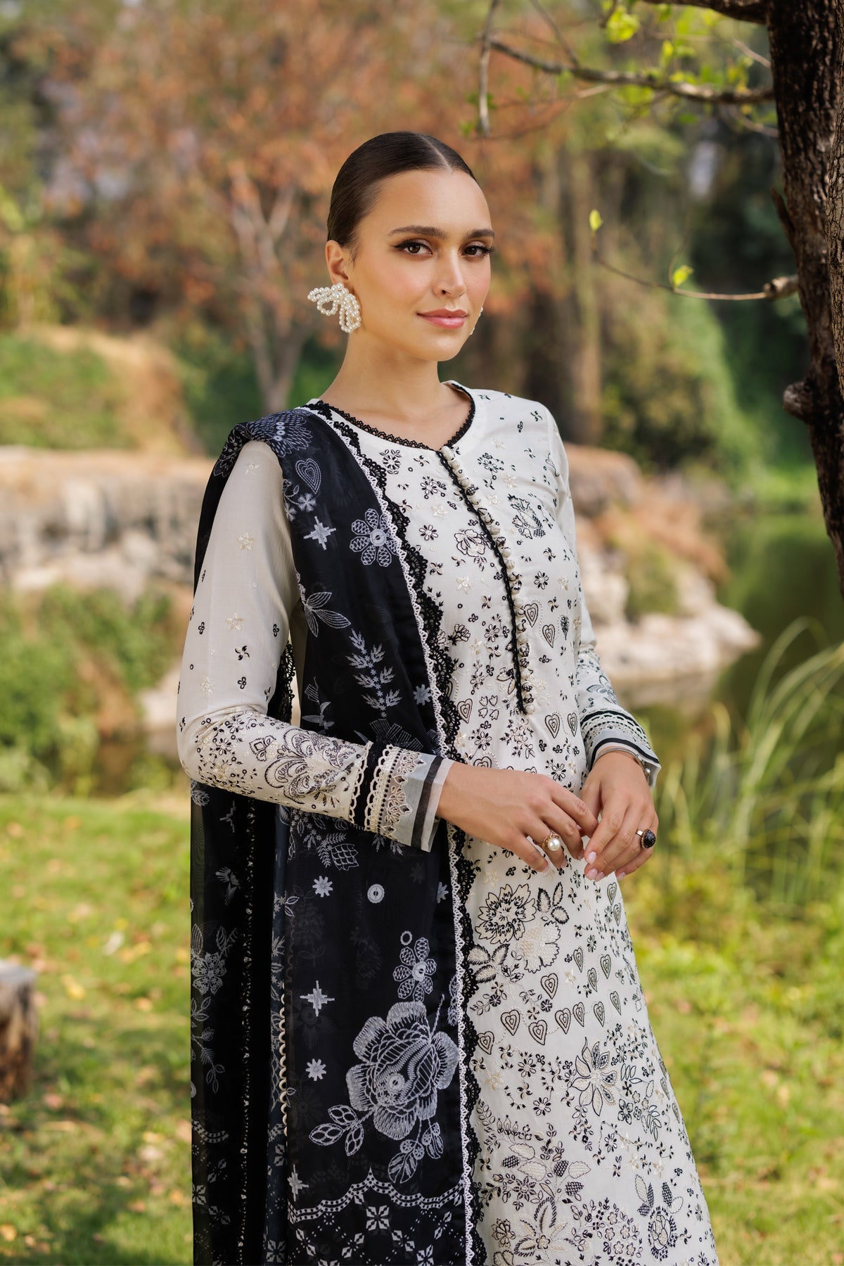 Xenia Formals | Luxury Lawn 25 | FIORELLA by Xenia Formals - Designer Dress - Type: Ladies Clothes - Available at Libayah - 100% Original