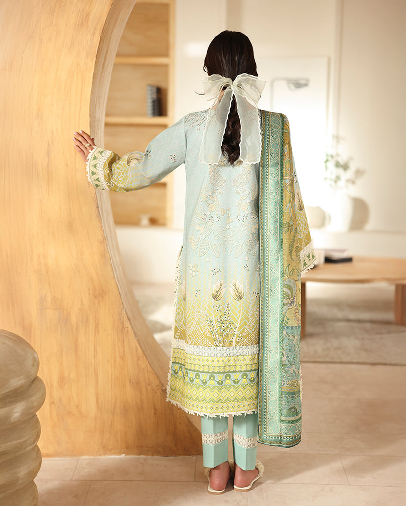 Roheenaz | Pareesa Cambric | Zirwa by Roheenaz - Designer Dress  - Type : Ladies Clothes - Available at Libayah - 100% Original 