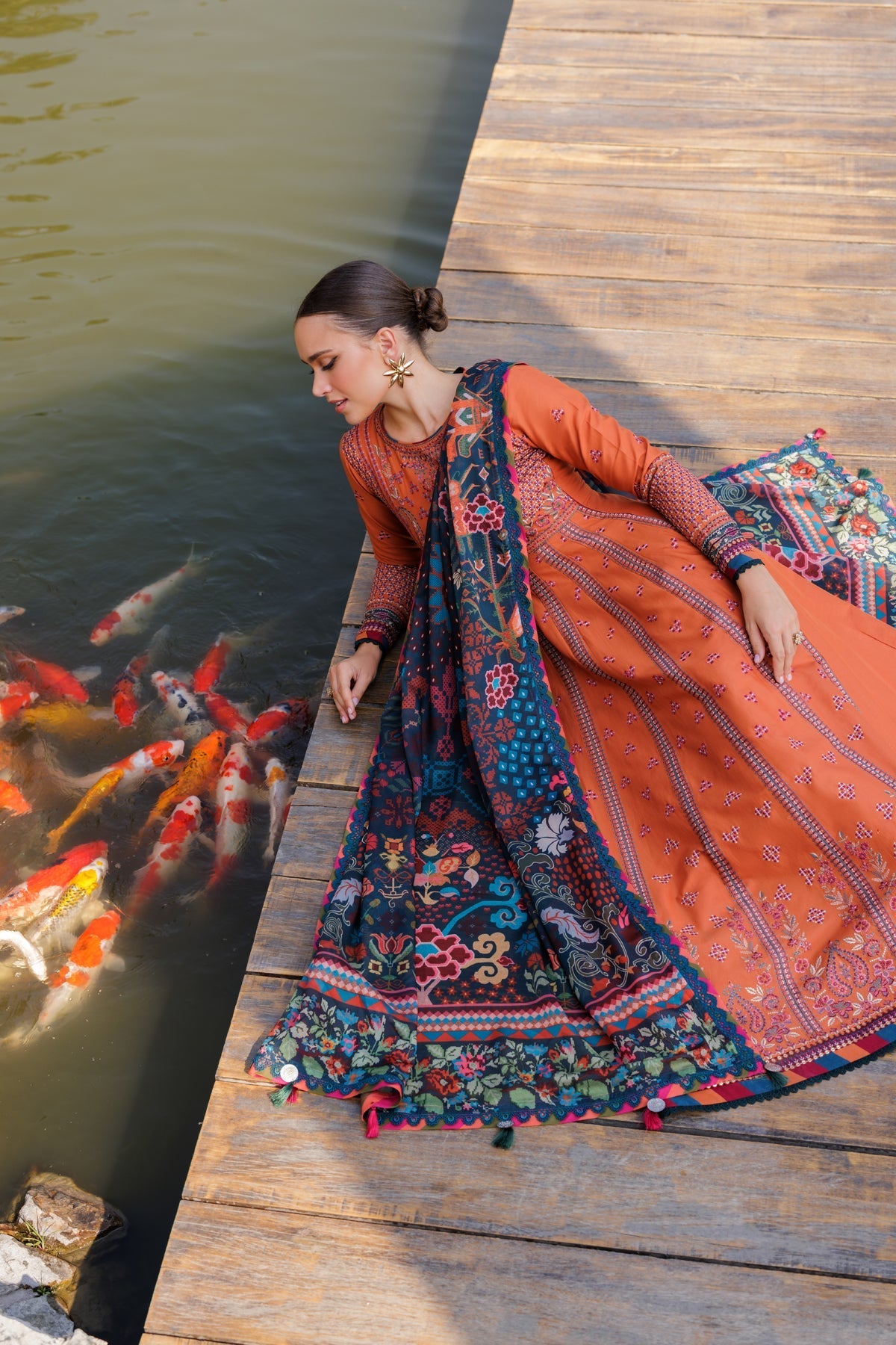 Xenia Formals | Luxury Lawn 25 | HANNAH by Xenia Formals - Designer Dress - Type: Ladies Clothes - Available at Libayah - 100% Original