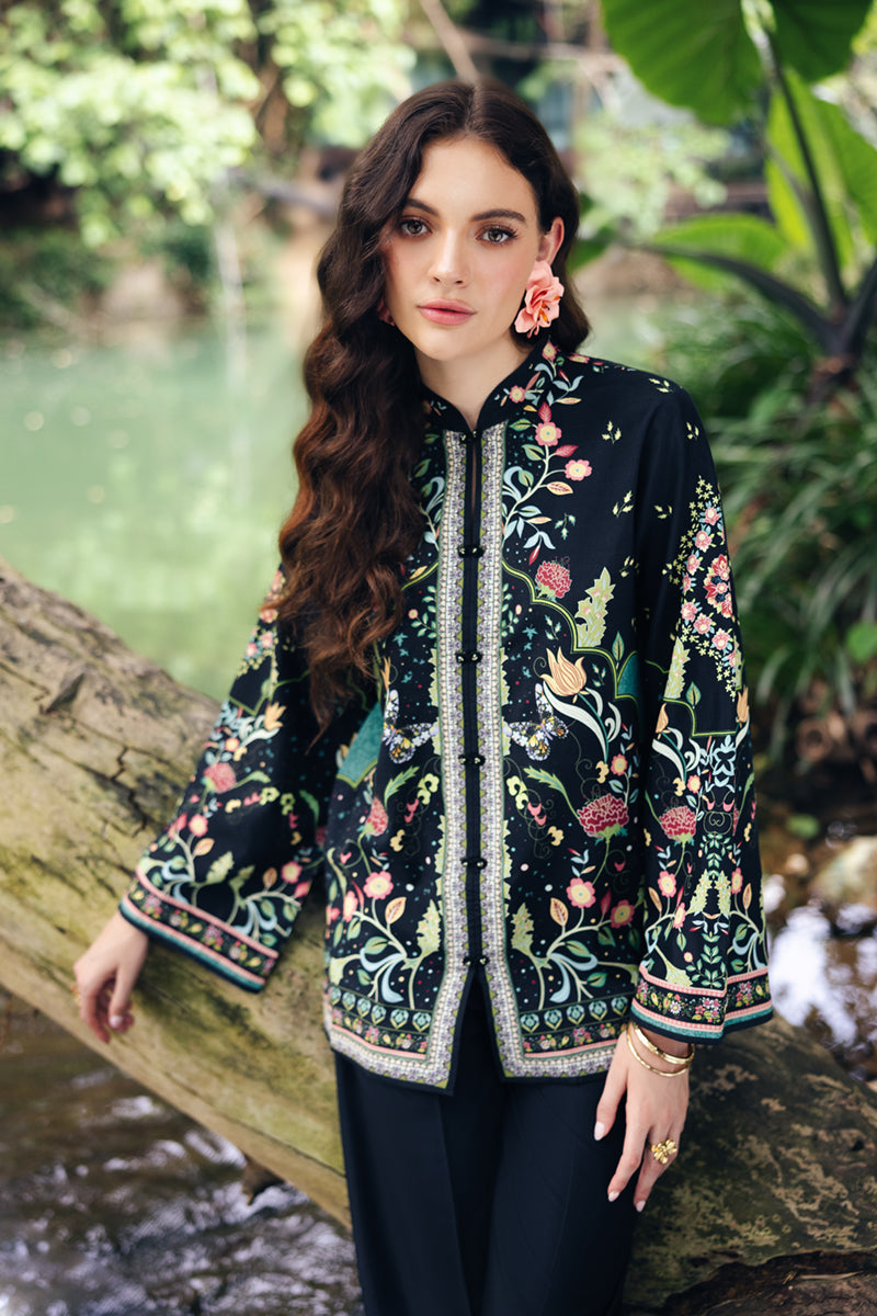 Qalamkar | Printed Co Ords 25 | OP-07 Rane by Qalamkar - Designer Dress - Type: Ladies Clothes - Available at Libayah - 100% Original