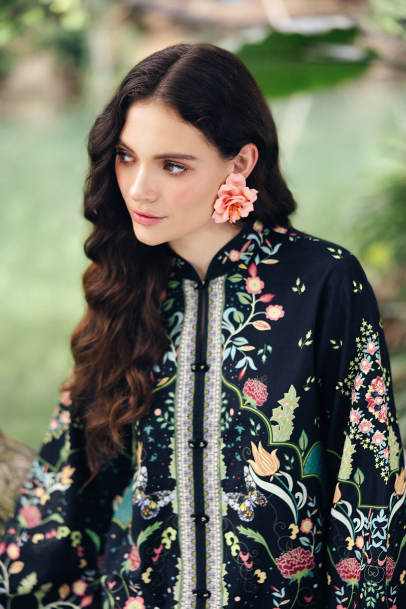 Qalamkar | Printed Co Ords 25 | OP-07 Rane by Qalamkar - Designer Dress - Type: Ladies Clothes - Available at Libayah - 100% Original