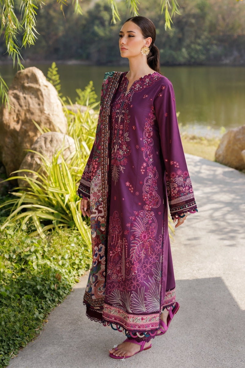 Xenia Formals | Luxury Lawn 25 | VIOLET by Xenia Formals - Designer Dress - Type: Ladies Clothes - Available at Libayah - 100% Original
