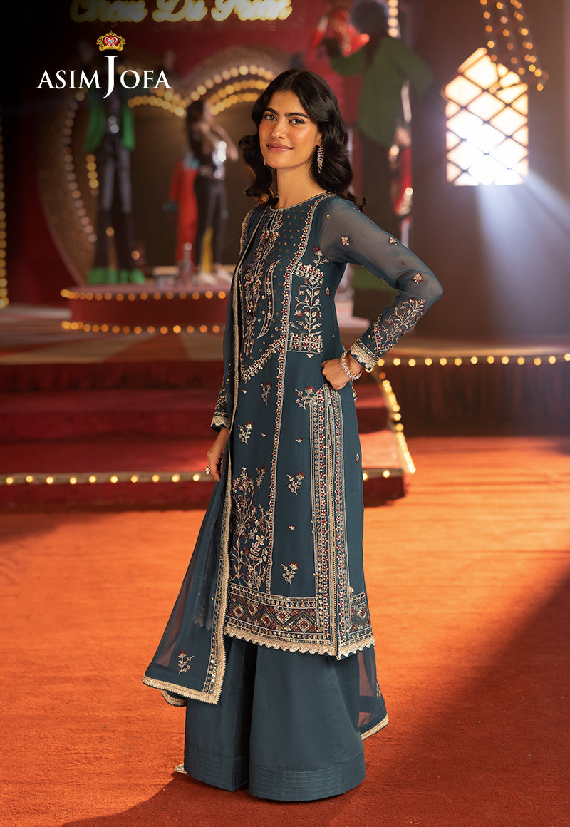 Asim Jofa | Luxury Festive Rejoice | AJLFF-15 by Asim Jofa - Designer Dress - Type: Ladies Clothes - Available at Libayah - 100% Original