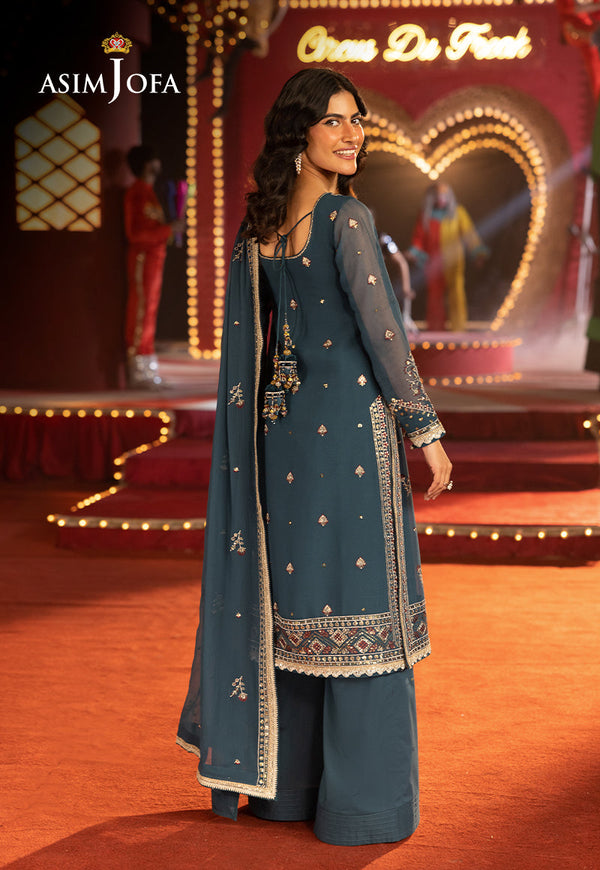 Asim Jofa | Luxury Festive Rejoice | AJLFF-15 by Asim Jofa - Designer Dress - Type: Ladies Clothes - Available at Libayah - 100% Original