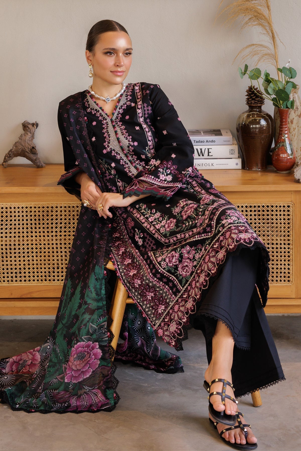 Xenia Formals | Luxury Lawn 25 | ZITA by Xenia Formals - Designer Dress - Type: Ladies Clothes - Available at Libayah - 100% Original